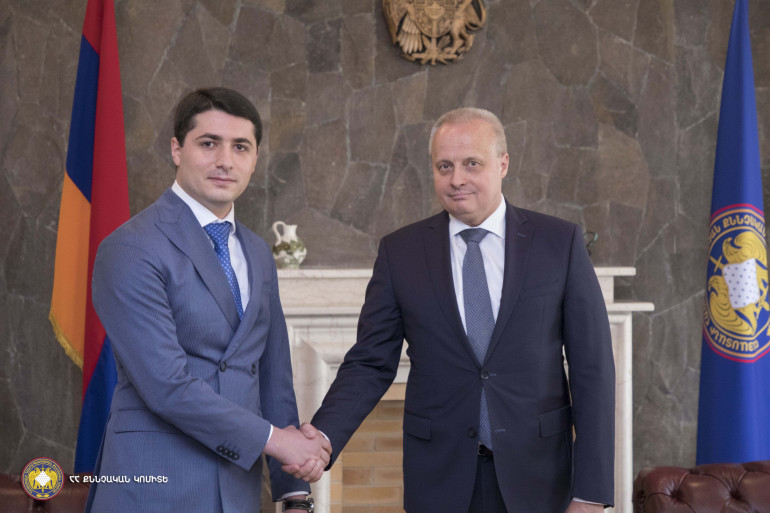 Արգիշտի Քյարամյանն ընդունել է ՌԴ դեսպան Սերգեյ Կոպիրկինին