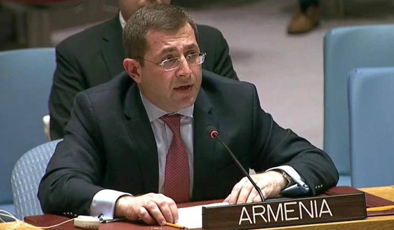 Ադրբեջանի ագրեսիվ գործողությունները ՀՀ-ի հանդեպ զուգորդվում են տարածքային պահանջներով, ռազմական գործողությունների սպառնալիքով, ատելության խոսքով. ՄԱԿ-ում ՀՀ ներկայացուցիչը՝ ԱԽ նախագահողին