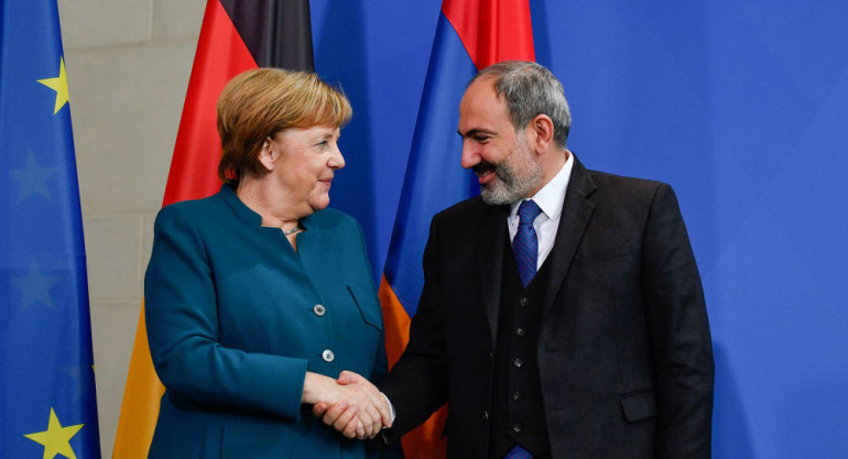 Գերմանիան պատրաստակամ է ուղեկցելու Հայաստանի Հանրապետությանը բարեփոխումների իր ճանապարհին. Անգելա Մերկելը՝ Նիկոլ Փաշինյանին