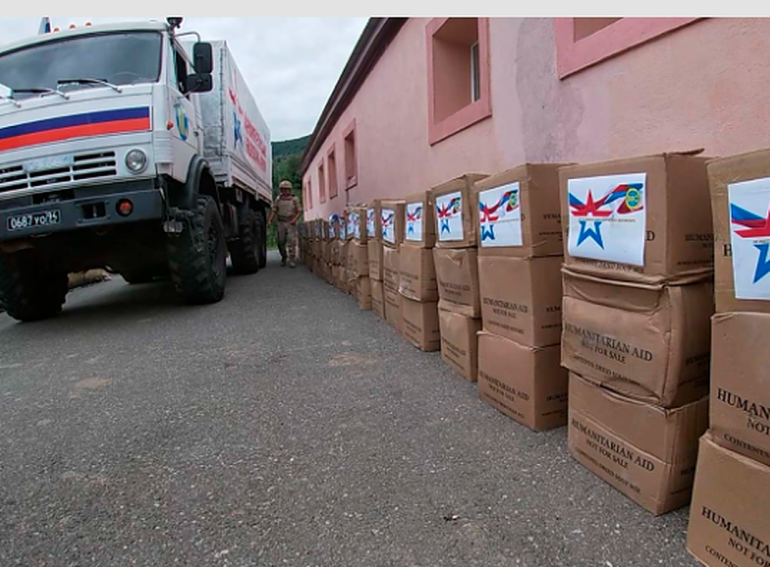 Ռուս խաղաղապահները հումանիտար-բժշկական օգնություն են տրամադրել Մարտակերտի շրջանի բնակիչներին. ՌԴ ՊՆ