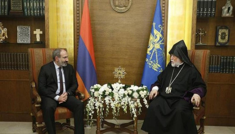 Արամ Ա Կաթողիկոսը շնորհավորական ուղերձ է հղել Նիկոլ Փաշինյանին՝ ՀՀ վարչապետի պաշտոնում նշանակվելու կապակցությամբ