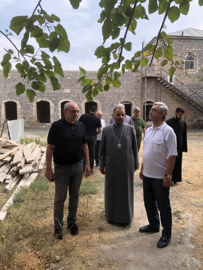 Սերժ Սարգսյանն այցելել է Ամարասի վանական համալիր