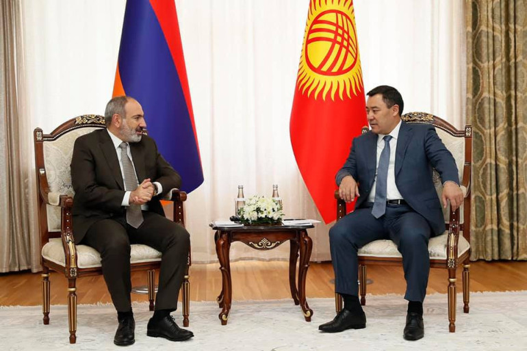 Նիկոլ Փաշինյանն աշխատանքային այցով Ղրղզստանում է Նիկոլ Փաշինյանն աշխատանքային այցով Ղրղզստանում է