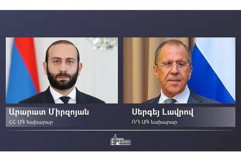 Սերգեյ Լավրովը շնորհավորել է Արարատ Միրզոյանին և հրավիրել Մոսկվա
