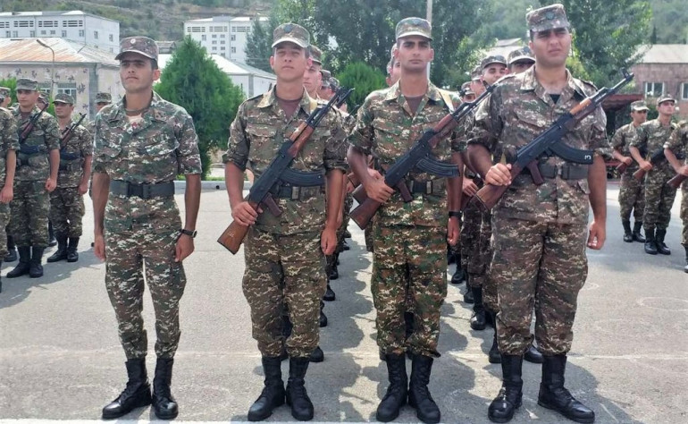 3-րդ զորամիավորման զորամասերից մեկում անցկացվել է զինվորական երդման հանդիսավոր արարողություն
