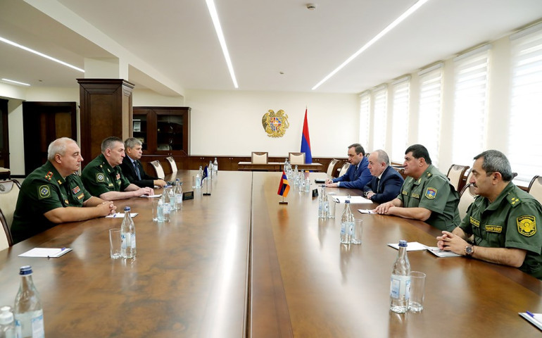 Արշակ Կարապետյանն ընդունել է ՀԱՊԿ Միացյալ շտաբի պետի առաջին տեղակալին, կարծիքներ են փոխանակվել ՀԱՊԿ շրջանակներում որոշումների կայացման շուրջ