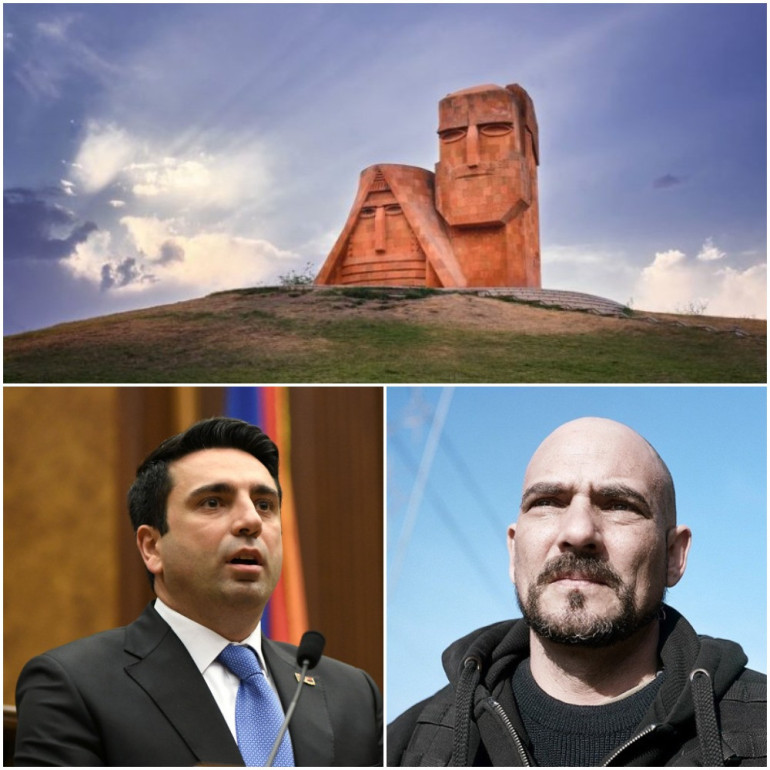 ««Հավատարիմ փաշինյանական» Ալեն Սիմոնյանին ուղիղ հարցրի՝ Հայաստանը հատո՞ւկ է հանձնել Ղարաբաղը». КП-ի թղթակիցը պատմել է Հայաստան, Արցախ այցերի, ՀՀ ԱԺ խոսնակի հետ բանավեճի մասին