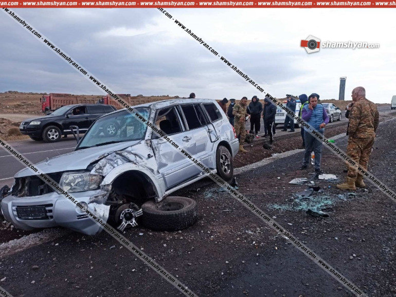 Շիրակի մարզում ՊՆ ծառայողը Mitsubishi Pajero-ով վթարի է ենթարկվել և հայտնվել նոր կառուցվող ճանապարհի մեջտեղում. կան վիրավորներ. shamshyan.com Շիրակի մարզում ՊՆ ծառայողը Mitsubishi Pajero-ով վթարի է ենթարկվել և հայտնվել նոր կառուցվող ճանապարհի մեջտեղում. կան վիրավորներ. shamshyan.com