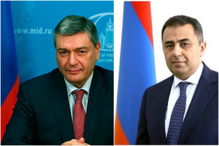 Մոսկվայում կայացել է ՌԴ և ՀՀ փոխարտգործնախարարների հանդիպումը. քննարկվել են տարածաշրջանային օրակարգի հարցեր

 
