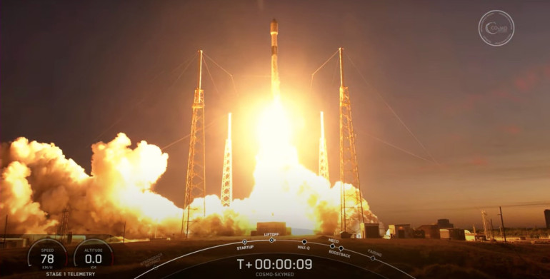 SpaceX-ն իտալական արբանյակ է հասցրել ուղեծիր (տեսանյութ)

 