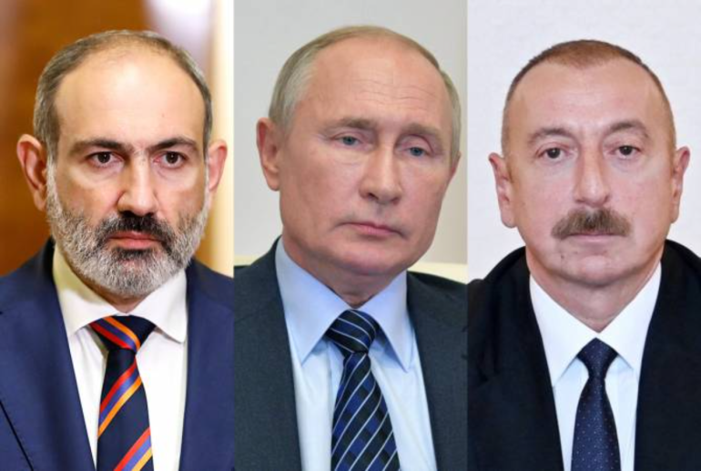 Պուտինը Փաշինյանի և Ալիևի հետ քննարկել է իրավիճակը ԼՂ-ում Պուտինը Փաշինյանի և Ալիևի հետ քննարկել է իրավիճակը ԼՂ-ում