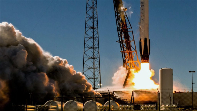 SpaceX-ը գաղտնի բեռով հրթիռակիր է արձակել տիեզերք (լուսանկարներ, տեսանյութ)