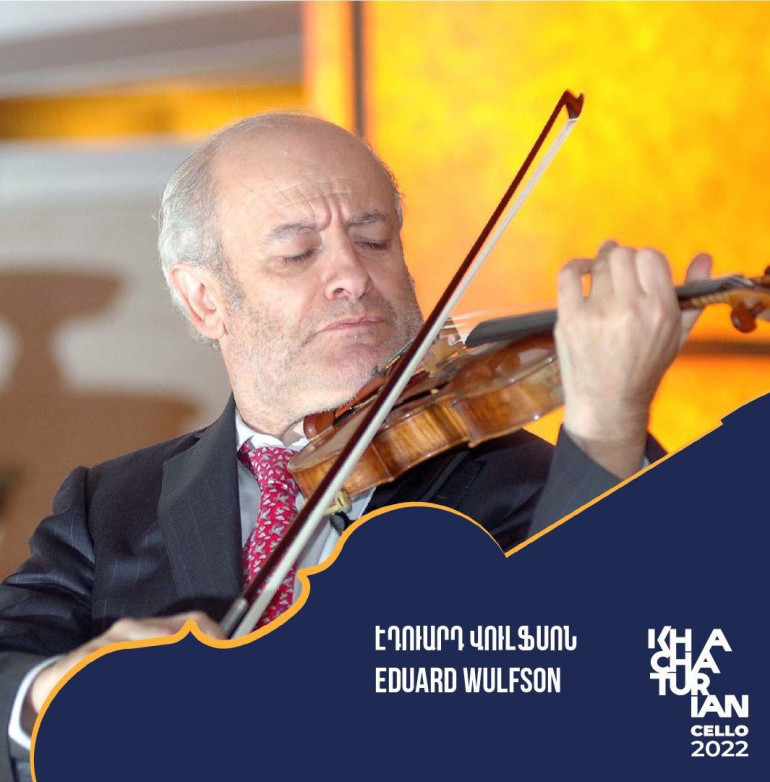 Eduard Wulfson: “Holding the Khachaturian International Competition in Armenia is great homage to the composer’s work.“