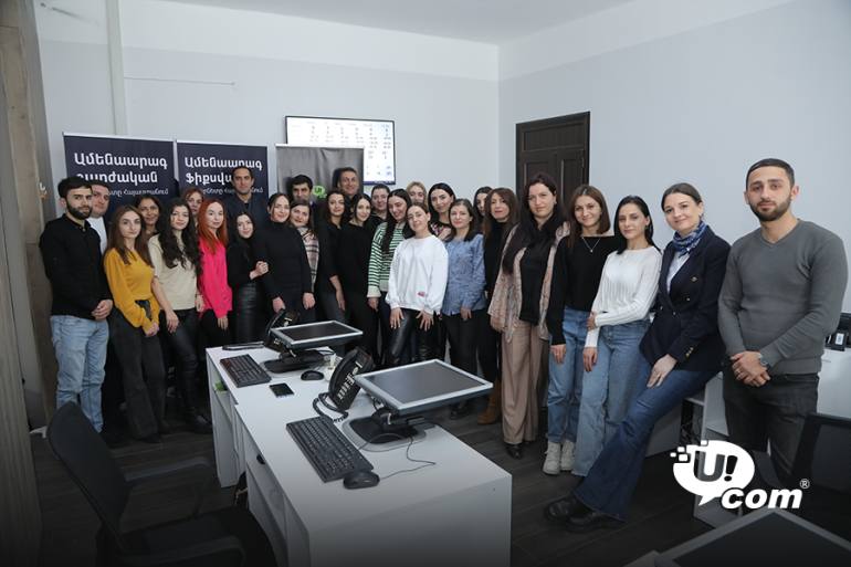 Ucom’s call center in Vanadzor is 1 year old
