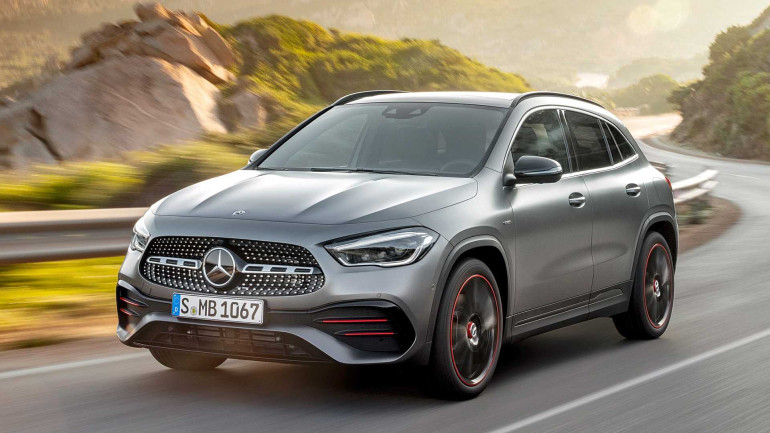Mercedes-Benz-ը կներկայացնի GLA թարմացված քրոսովերը (լուսանկար)