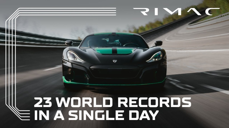 Rimac  Nevera հիպերքարը մեկ օրում սահմանել է 23 համաշխարհային ռեկորդ (տեսանյութ)