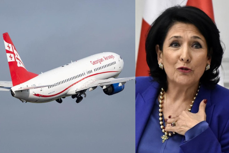 Georgian Airways-ը Վրաստանի նախագահին թույլ չի տա ինքնաթիռ նստել Georgian Airways-ը Վրաստանի նախագահին թույլ չի տա ինքնաթիռ նստել