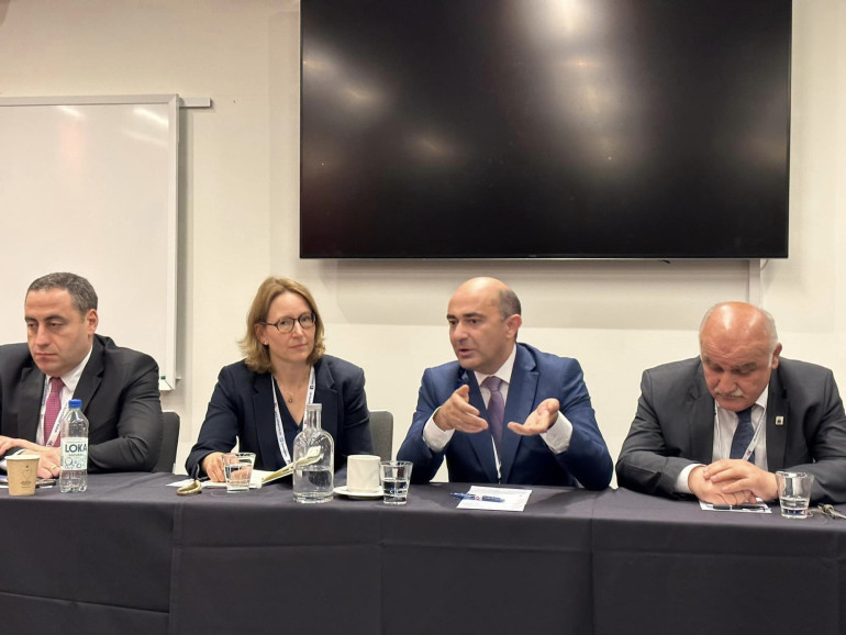 Էդմոն Մարուքյանը Ստոկհոլմում ներկայացրել է Հայաստանի տարածքային ամբողջականության և ժողովրդավարության առջև ծառացած մարտահրավերներն ու սպառնալիքները