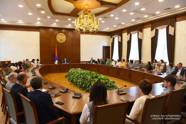 Արցախի նախագահը հանդիպումներ է անցկացնում հասարակության հետ