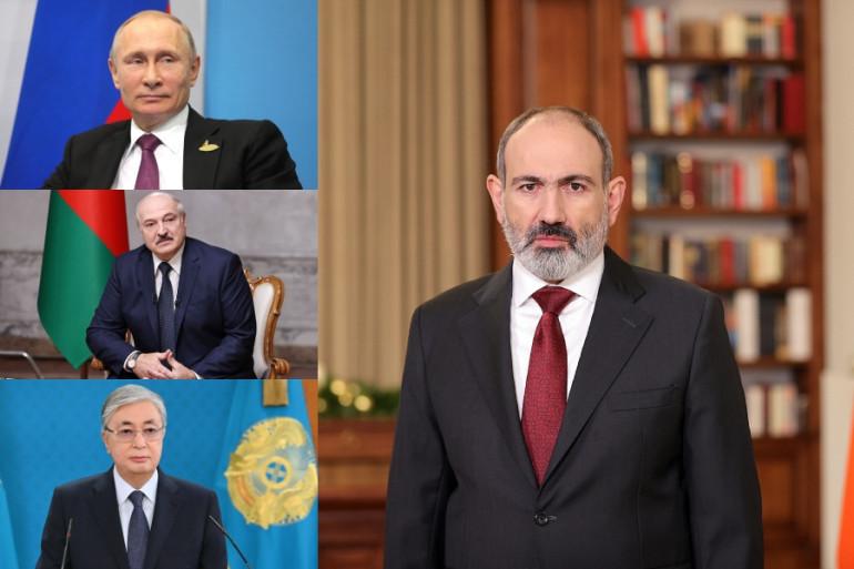Փաշինյանին ծննդյան օրվա առթիվ շնորհավորել են Պուտինը, Լուկաշենկոն, Տոկաևը