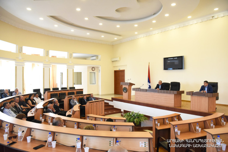 Արցախի նախագահը հանդիպել է Ազգային ժողովի պատգամավորների հետ
