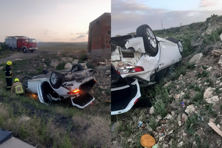 Երևան-Գյումրի ավտոճանապարհին «Kia»-ն դուրս է եկել ճանապարհի երթևեկելի հատվածից, շրջվել և հայտնվել դաշտամիջյան հատվածում․ կա տուժած