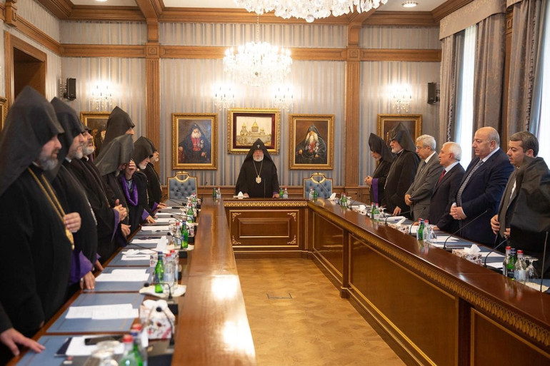 Մեկնարկել են Գերագույն հոգևոր խորհրդի ժողովի աշխատանքները․ քննարկման թեմաներից է նաև Հայաստանում ու Արցախում ստեղծված կացությունը