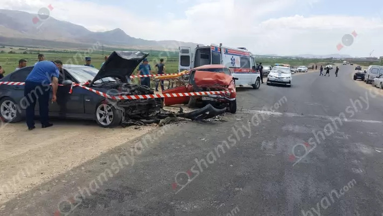 1 զոհ, 2 վիրավոր, Զոդի կամրջի հարևանությամբ բախվել են BMW-ն ու VAZ-ը. Shamshyan.com