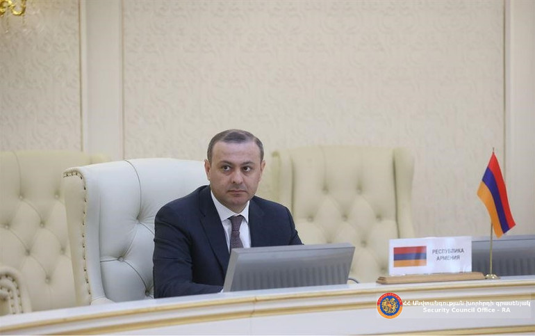 ՀՀ ինքնիշխան տարածքի դեմ ադրբեջանական ագրեսիայի չճանաչման փաստը հիմնավոր չէ․ Արմեն Գրիգորյանը՝ ՀԱՊԿ նիստում