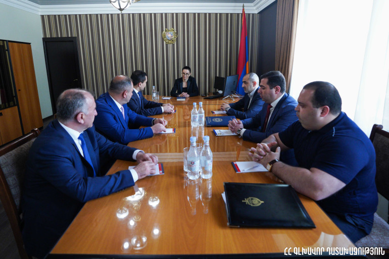 Գլխավոր դատախազը ներկայացրել է Կոտայքի մարզի նորանշանակ դատախազին