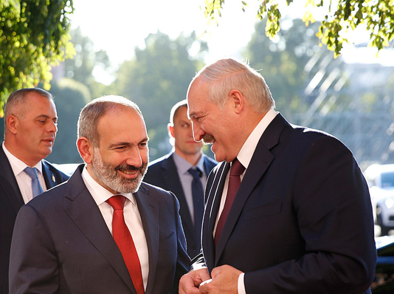 Վերջին երեք տասնամյակների ընթացքում հայ-բելառուսական հարաբերությունները նշանավորվել են արդյունավետ համագործակցության առաջանցիկ զարգացմամբ․ Փաշինյանը՝ Լուկաշենկոյին
