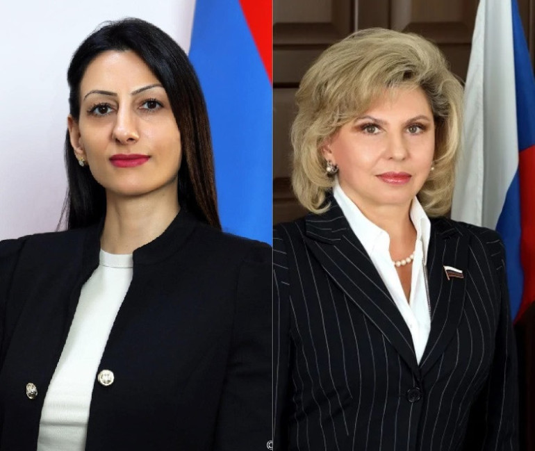 Անահիտ Մանասյանն ու ՌԴ մարդու իրավունքների հանձնակատարը քննարկել են համագործակցությանը վերաբերելի հարցեր