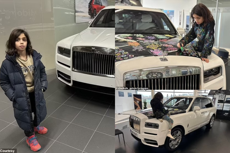 10-ամյա տղայի նկարազարդած Rolls-Royce Cullinan-ն աճուրդում վաճառվել է 450.000 դոլարով (լուսանկարներ)