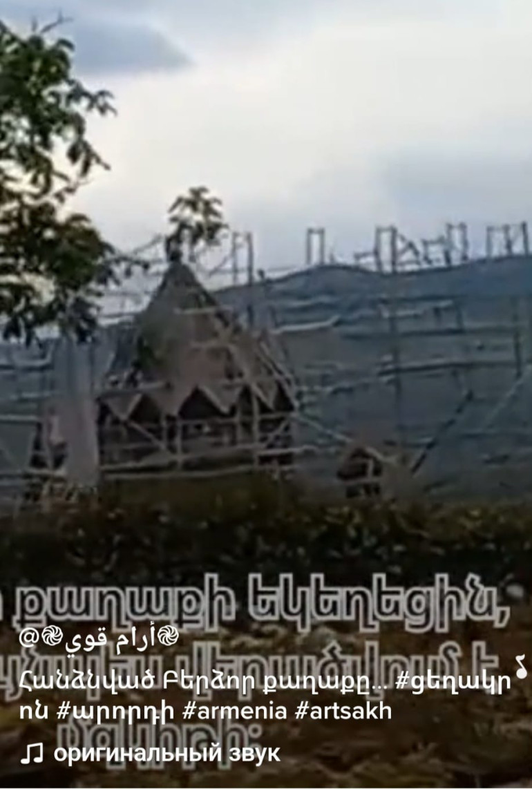 Ադրբեջանը Բերձորի Սուրբ Համբարձման եկեղեցին վերածում է մզկիթի