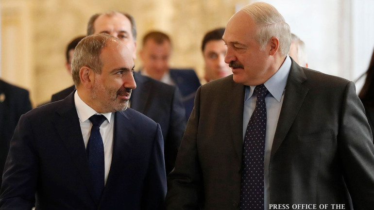 Փաշինյանը շնորհավորական ուղերձ է հղել Լուկաշենկոյին