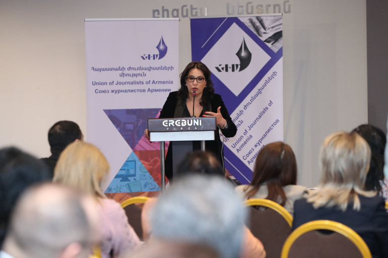 Ժուռնալիստների միությունը խստորեն դատապարտում է ԲԴԽ-ում լրագրողների աշխատանքը միտումնավոր կերպով, առանց բավարար հիմքերի խոչընդոտելու դեպքը․ Սաթիկ Սեյրանյան
