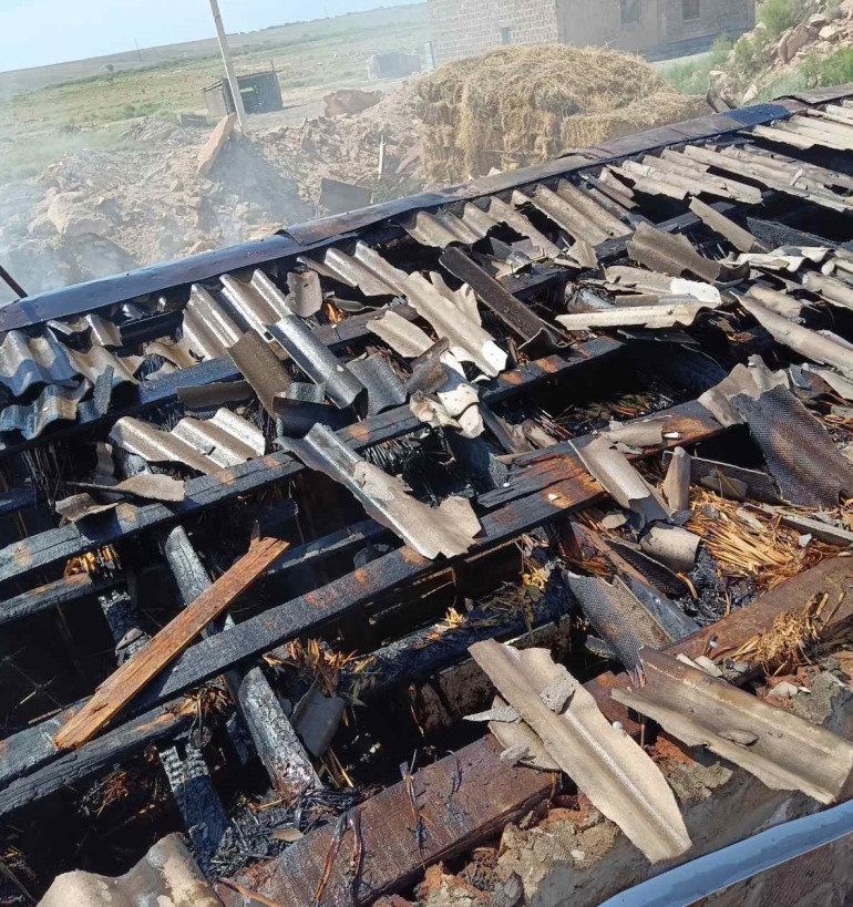 Հրդեհ՝ Մյասնիկյան գյուղում