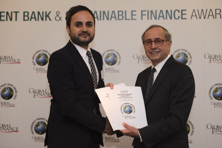 Ամերիաբանկն արժանացել է Global Finance ամսագրի 4 մրցանակի կայուն ֆինանսավորման ոլորտում (տեսանյութ)