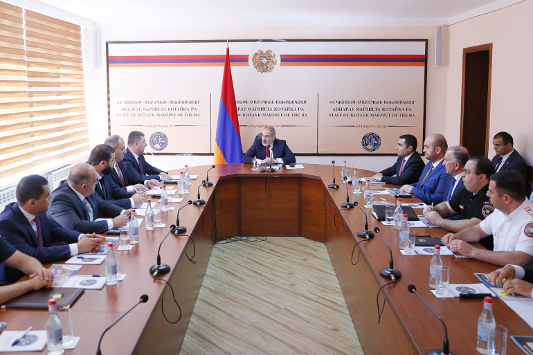 Փաշինյանին է ներկայացվել Կոտայքի մարզպետարանի 2022թ. գործունեության հաշվետվությունն ու ընթացիկ տարում իրականացվող ծրագրերը