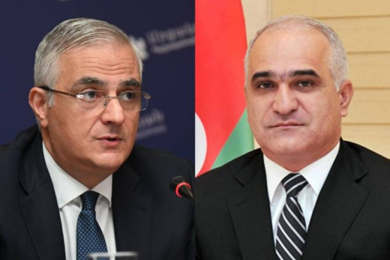Հայաստանի և Ադրբեջանի սահմանին հանդիպել են Մհեր Գրիգորյանը և Շահին Մուստաֆաևը
