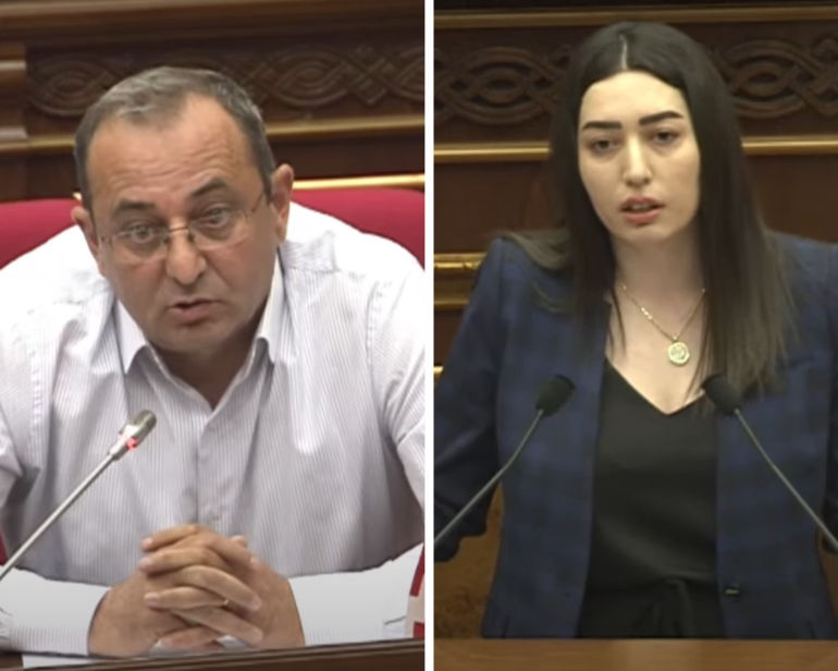 Իրավաչափ է՞, որ վարչապետը նշանակի ՄԻԵԴ-ում ներկայացուցչին․ Մինասյանը՝ Արփինե Սարգսյանին