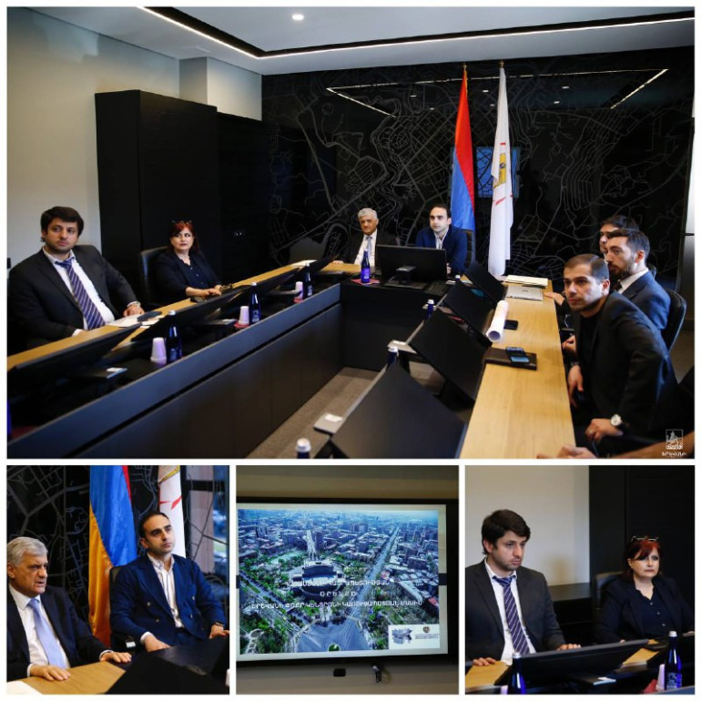 Քաղաքապետարանում քննարկվել են Երևանի  «Փոքր կենտրոնի» կառուցապատմանն առնչվող հարցեր