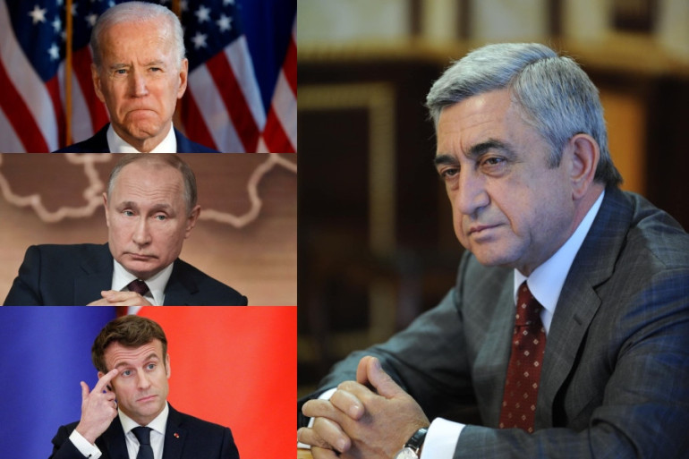 «Խնդրում եմ՝  կանգնեցրե՛ք հումանիտար աղետն Արցախում. վաղը կարող է ուշ լինել». ՀՀ 3-րդ նախագահի բաց նամակը՝ Բայդենին, Պուտինին և Մակրոնին