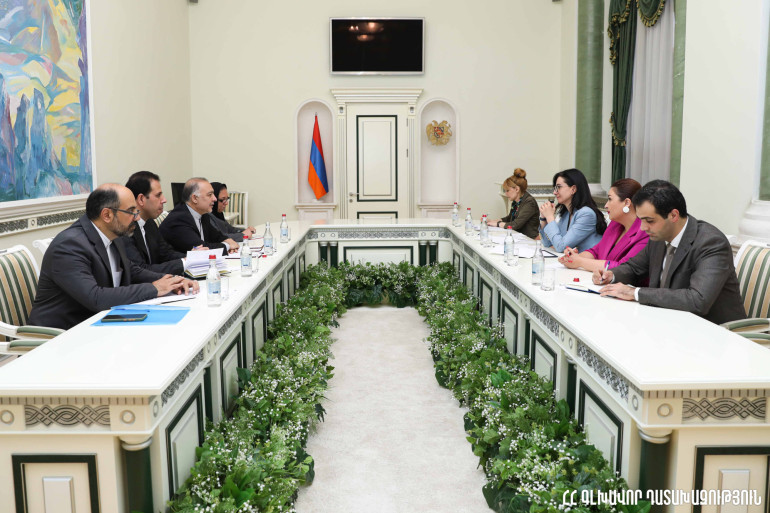 Վարդապետյանը և  Իրանի դեսպանը քննարկել են երկուստեք հետաքրքրություն ներկայացնող հարցերի շրջանակ