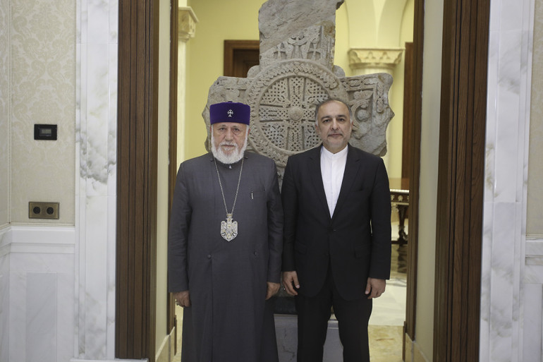 Ամենայն Հայոց Կաթողիկոսն Իրանի նորանշանակ դեսպանի հետ հանդիպմանը դատապարտել է Ղուրանի այրման միջադեպը