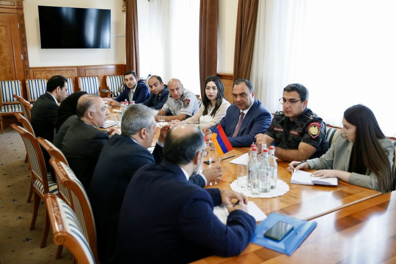 Քննարկվել են Իրանի հետ համագործակցության ընդլայնման հնարավորությունները․ ՆԳՆ նախարարն ընդունել է արտակարգ և լիազոր դեսպանին