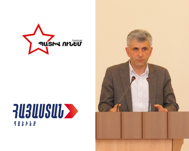 ՀՀ ԱԺ «Հայաստան» և «Պատիվ ունեմ» խմբակցությունների շնորհավորանքը ԱՀ ԱԺ նախագահին