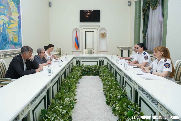 Գլխավոր դատախազն ընդունել է Հայաստանում առաքելությունն ավարտող ԵՄ դեսպանին