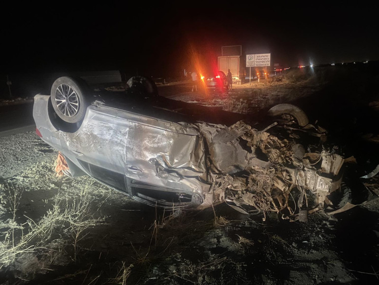 Շահումյան գյուղի մոտակայքում բախվել են «Toyota Corolla»-ն և «VAZ»-ը․ կան տուժածներ