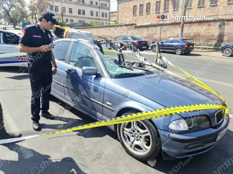 Երևանում բախվել են BMW-ն ու ЗИЛ-ը, բժիշկները պայքարում են վիրավորի կյանքի համար. Shamshyan.com (լուսանկարներ)